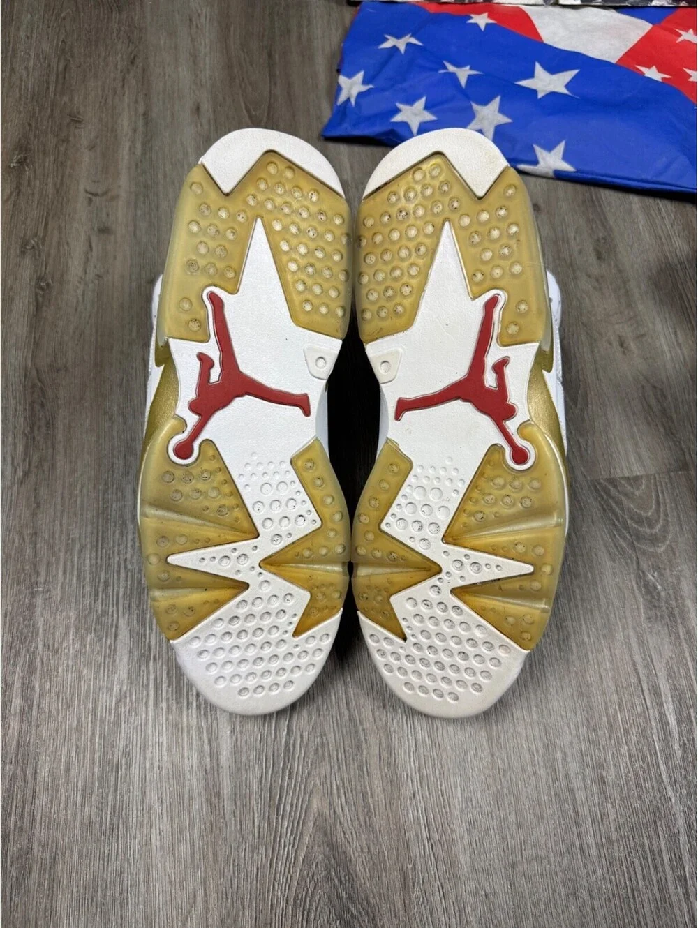 Size 13 - Air Jordan 7/6 Retro Golden Moments Pack